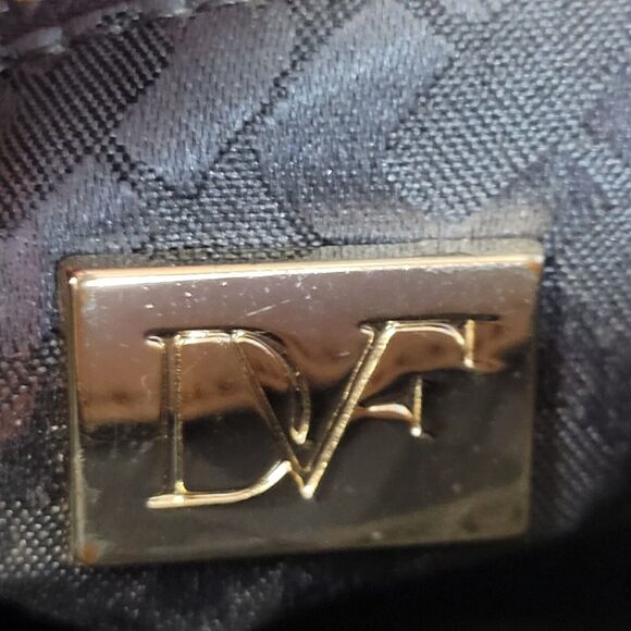 Diane Von Furstenberg Highline Chain Bag Caramel Brown Leather Gold Tone - Picture 12 of 13